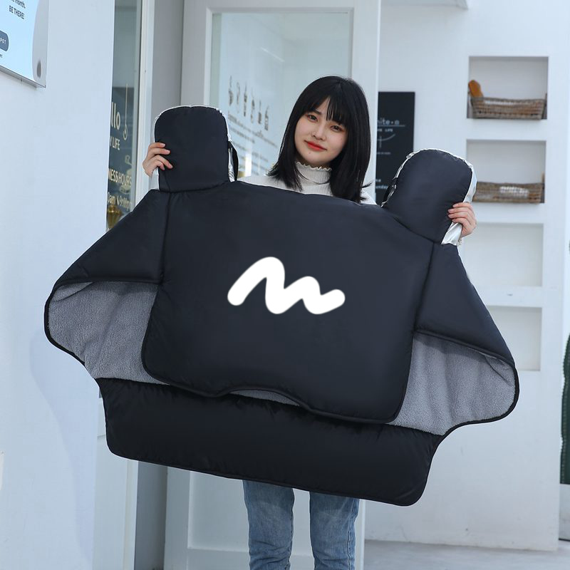 Electric car wind shield by winter style garnter thickened windproof hood female battery motorcycle waterproof winter season universal-Taobao