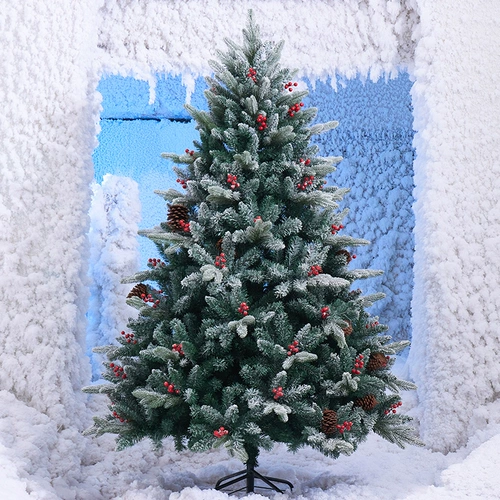 1,5 метра PE Рождественская елка Home Dopering Company Company Company Рождественская сцена 1,8 метра смоделировать снежную сцену Рождественская елка