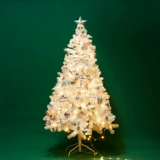 Белый брендовый рождественский декор для коммерческого использования, 2.1м