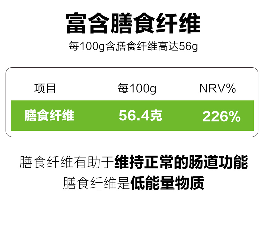 白芸豆膳食纤维水溶性小固体饮品绿条食品高