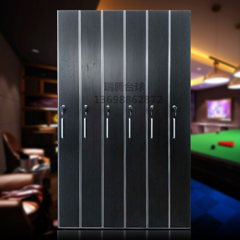 Table ball-lever cabinet transparent table tennis supplies desk Billiard Room member cabinet table Billiard Cue