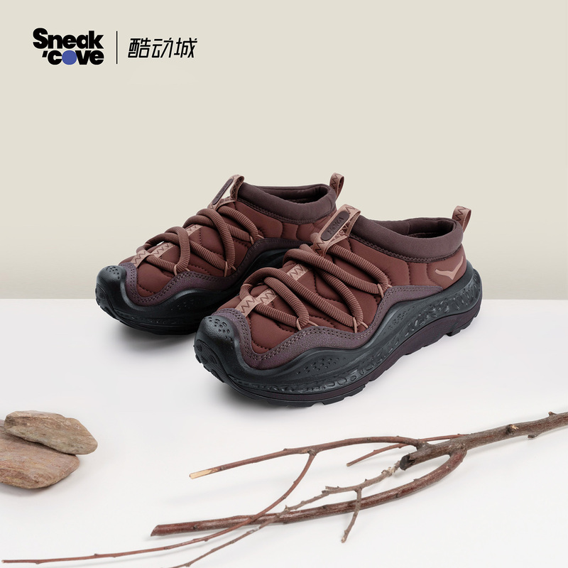 Hoka One One Ora Primo Thick-Soled Slip-On Casual Shoes with Thick Laces for Men, Suitable for Camping Hoka One One Ora Primo Thick-Soled Slip-On Casual Shoes with Thick Laces for Men, Suitable for Camping