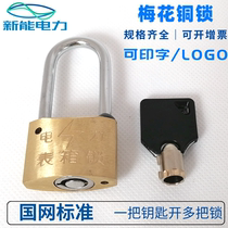 China Home Power Power Special watch box lock open the door of the wall warehouse door Property plum flower power open lock