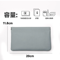 Голубой - вмещает 100 банкнот, первый слой воловьей кожи.