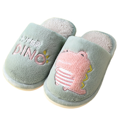 儿童拖鞋秋冬季卡通棉拖鞋