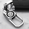 Volkswagen Car Keychain for Lavida, Bora, Passat, and Sagitar, Alloy Chain Buckle, Unisex Waist Ring Pendant, Personalized