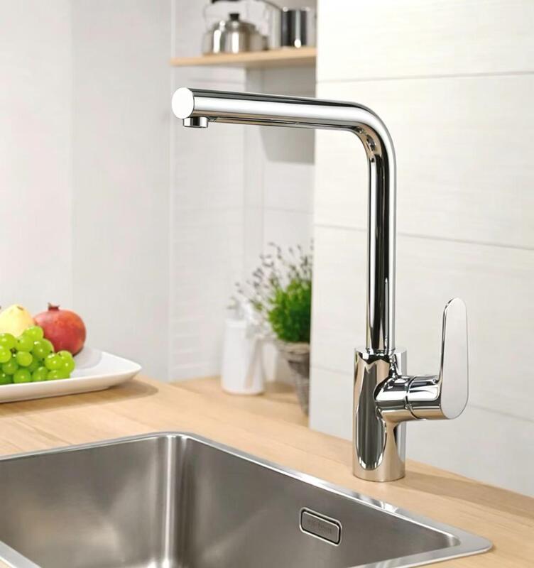 Authentic Hansgrohe Kitchen Sink Hot and Cold Water Faucet 31817007 Rotatable All-Copper Faucet for Washing Vegetables