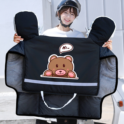 电动车摩托车挡风被冬季加绒加厚