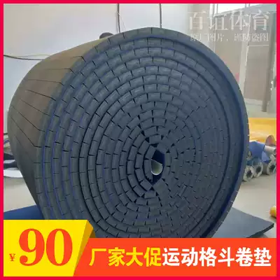 Sanda fighting roll mat Taekwondo dance La la exercise mat Wrestling practice Martial arts sports gym mat