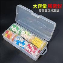 Large capacity sealed medicine box powder tablet capsule storage box travel portable home health care split medicine box 30 days