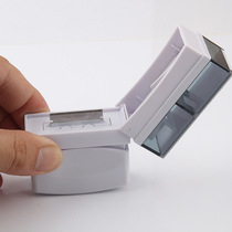 Japan imported tablet cutting artifact medicine box medicine cutting device one point two one point four portable medicine dividing device medicine dividing box storage