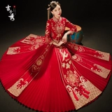 Традиционный свадебный наряд Сюхэ для невесты, свадебное платье, коллекция 2023, подходит для подростков