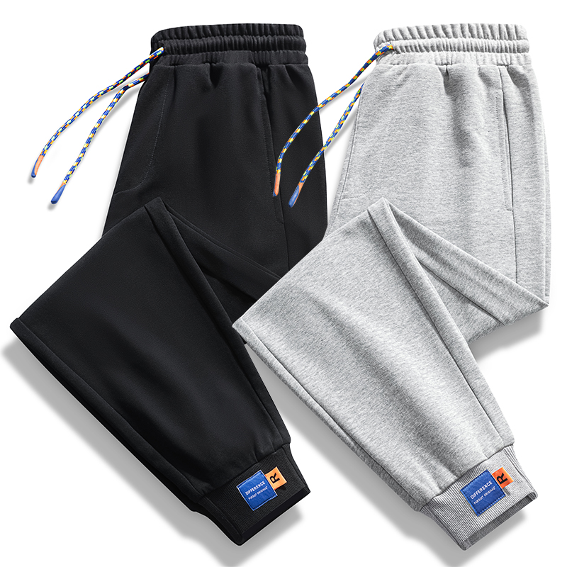 Support for the Hon. Starr. 2022 spring autumn new sports pants men's pure cotton fashion trendy straight barrel casual pants