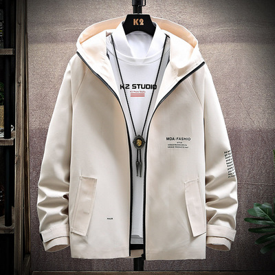 机能外套男春秋韩版潮流百搭休闲
