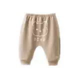 Детские осенние хлопковые штаны подходит для мужчин и женщин для девочек для новорожденных