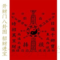 Finance Gate Eight divination Tutai Mountain stone dare to be a town residence map