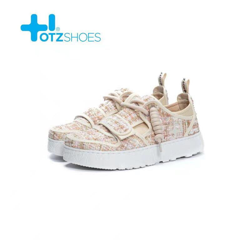 OTZShoes spring new personality ultra-light woven women's shoes trend sponge cake ugly cute big head wear-resistant breathable simple