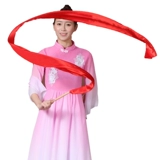 Красный шелк танцевать атласные квадратные танце