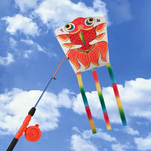 Портативный маленький воздушный змей для рыбалки, популярно в интернете, 20223 года, новая коллекция