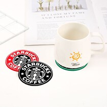 Soft Gum Cup Mat Creative Non-slip Silicone Heat Insulation Mat Mark Cup Coffee Cup Mat waterproof and burn-proof thermal insulation mat