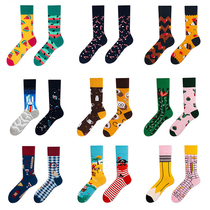 TIDEPLAY personality animal cartoon tide socks outdoor sports long tube couple cotton socks creative men and women socks