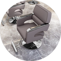 Internet celebrity trendy barber shop chair hair salon chair hair salon special simple hair cutting chair perm and dyeing chair can be tilted down