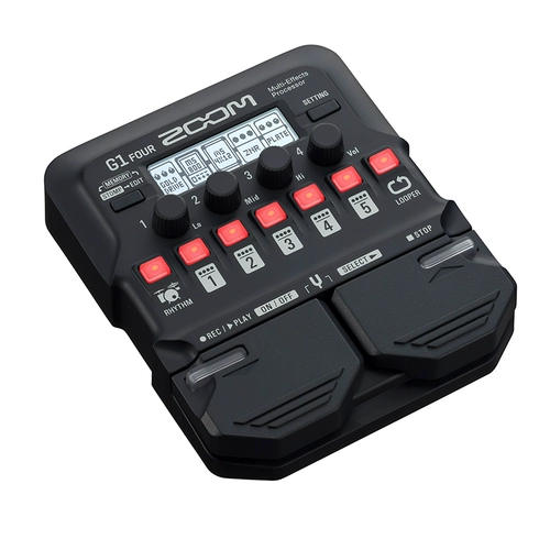 ZOOM G1Four G1Xfour Электрогитара Комплексная эффективная эффективная запись барабанной петли