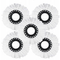 Household rotating mop head accessories mop cotton head telescopic good rotating mop thick mop cotton head Universal