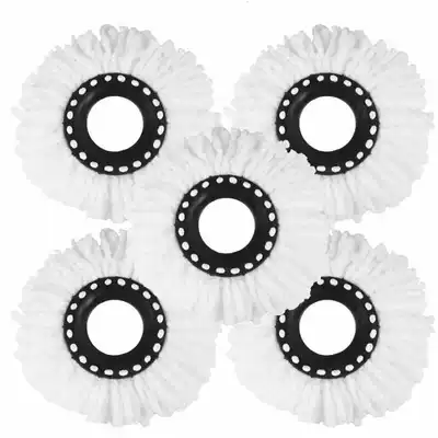 Household rotating mop head accessories mop cotton head telescopic good rotating mop thick mop cotton head Universal