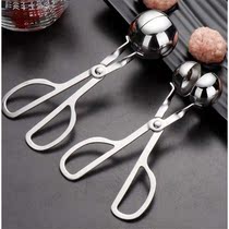 Stainless steel meatball maker rice ball mold kitchen gadget household shrimp ball beef ball clip non-stick