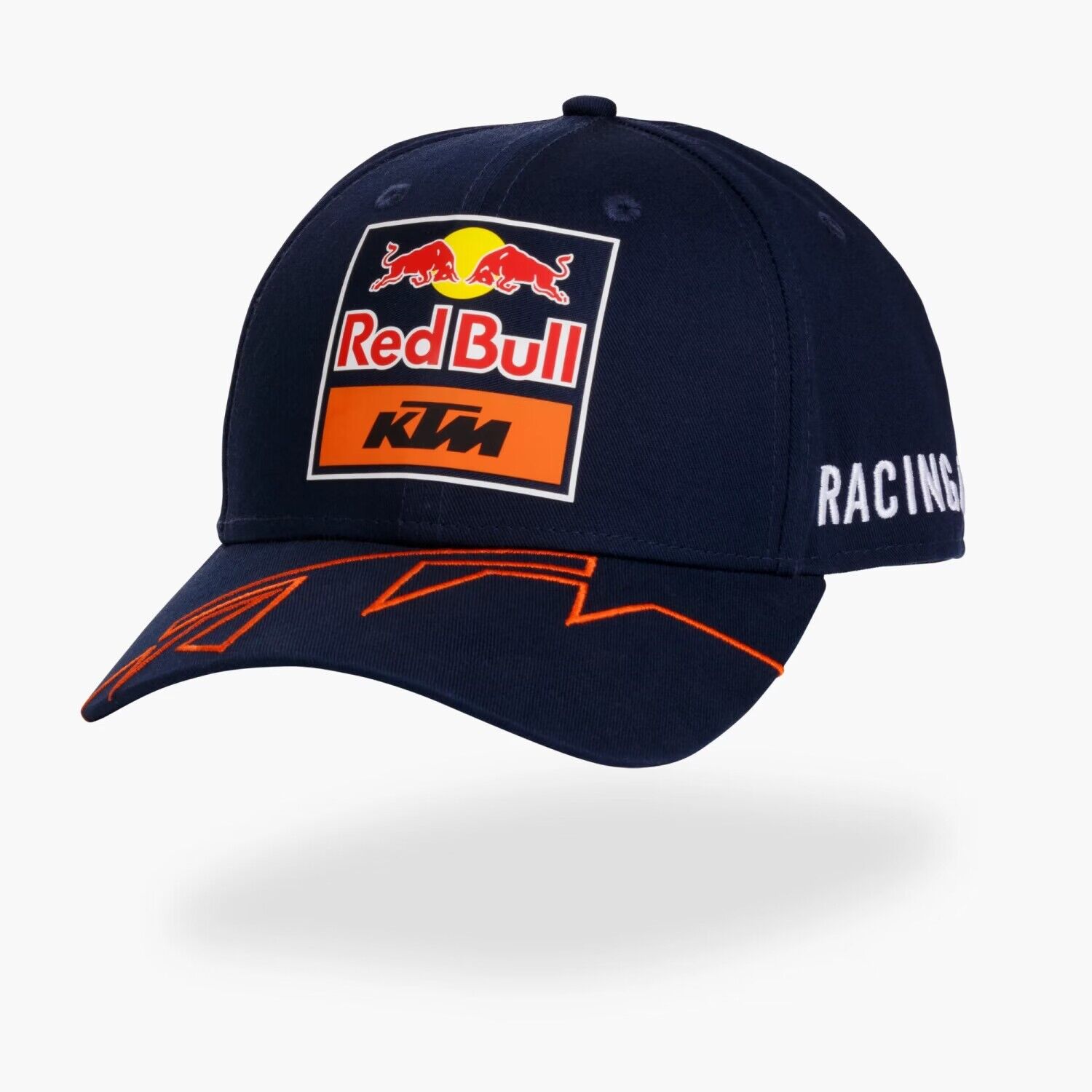 2023 Cross-border New Ktm Red Bull Fall Sun Protection Duck Tongue Cap Men's Sport Thickened Windproof Adjustable Embroidery-Taobao