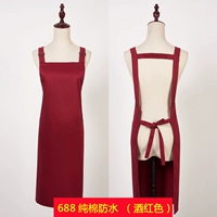 688 вина красный (хлопковый водонепроницаемый)