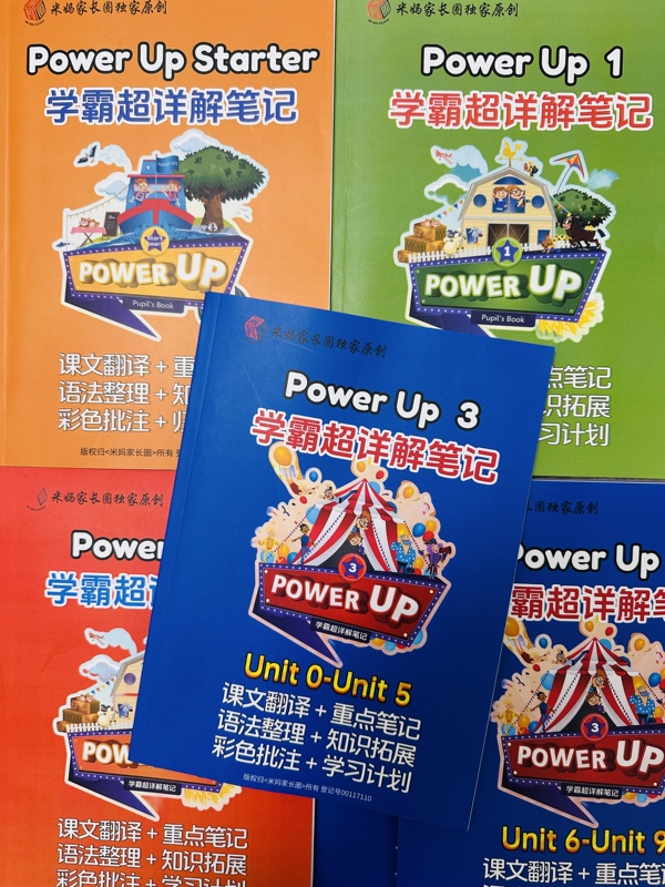 Power up Study Notes with Super Detailed Explanations | Daily Study Plan | Vocabulary List | Unit Key Points Summary Power up Study Notes with Super Detailed Explanations | Daily Study Plan | Vocabulary List | Unit Key Points Summary