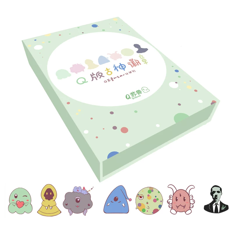 Брошь из серии Q Sulu and Friends Cthulhu Myth Lovecraft Shub Nicholas Yog-Sothoth Azathoth Hastanaya Latotip — версия Q от Tmall Stars