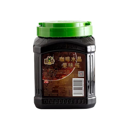 广村 Coffee Crystal 2,1 л Hantian Crystal Konjac Jelly Сменный жемчуг Кокосовый жемчуг Чай с молоком Ингредиенты