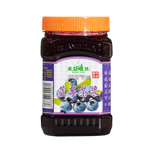 Отправить количественную ложку из Гуанкуна черничного фруктового чайного чайного соуса 1 кг фруктовый чайный соус соус хранилище молоко ингредиенты чай