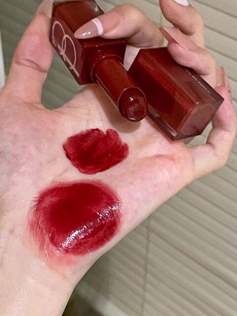 Yuzu Xiaoxi Solid Lip Gloss Mirror Water Gloss Lipstick True Red Milk Tea 2024 New Student Lip Glaze Brightening