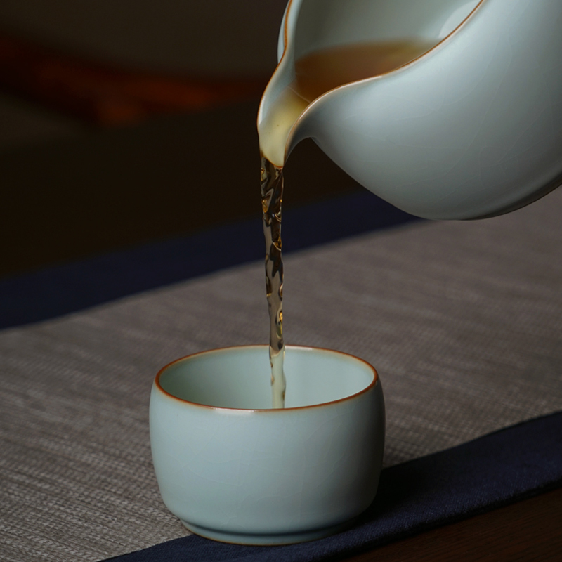 Your up noggin kongfu master cup single CPU manual sample tea cup small jingdezhen ceramic tea set gift boxes