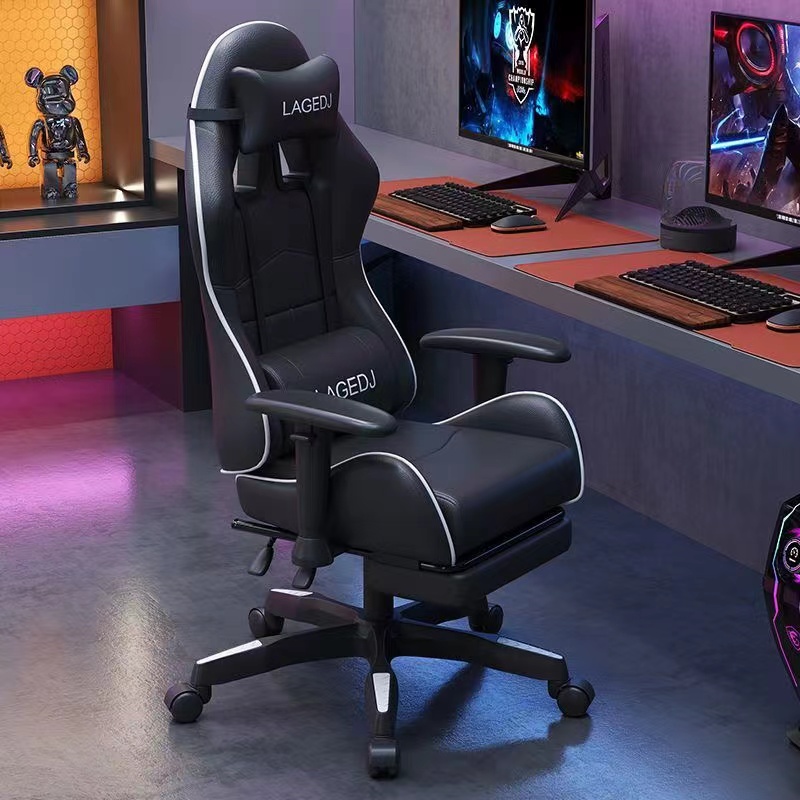 Internet cafe e-sports chair computer chair comfortable and lying anchor live broadcast gaming chair competitive chair boy dormitory office chair