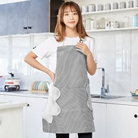 Черные полосы [водонепроницаемые и нефтяные могут вытереть руки]