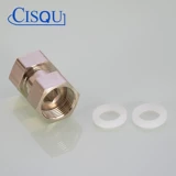 Сущность4/6 баллов медные трубы DN15 Внутренний и внешний шелк, чтобы захватить древнюю двойную внутреннюю проволоку G1/2 непосредственно через односторонние живые суставы