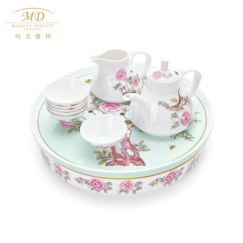 Margot lunt garden ipads porcelain hat to China tea set gift box packaging