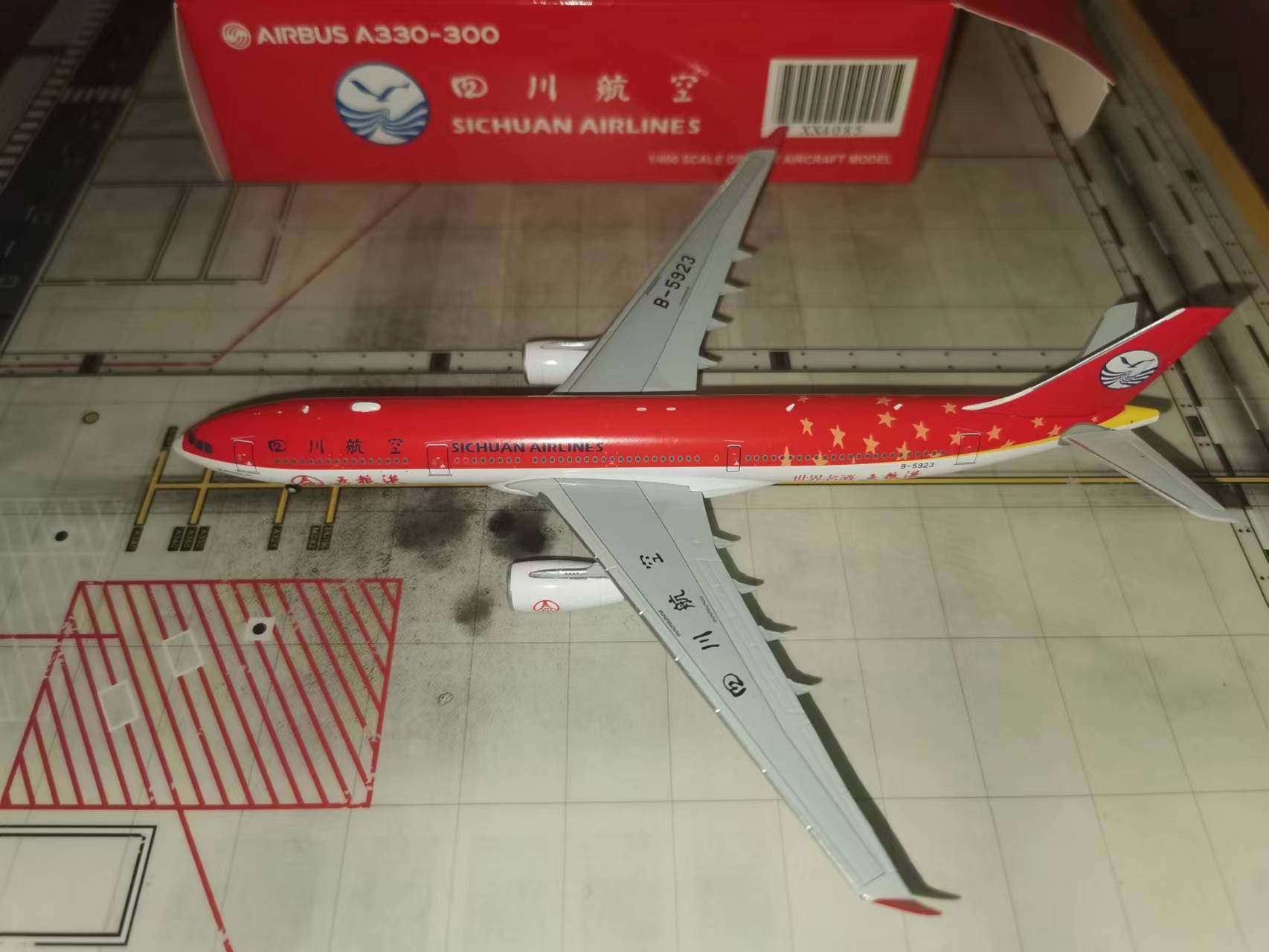 JC WINGS Sichuan A330-300 A330-300 B-5923 XX4085 1:400 XX4085