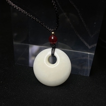 Lantian jade Xian specialty princess buckle pendant means preference for your loved one the best gift for your loved one the best natural living jade pendant