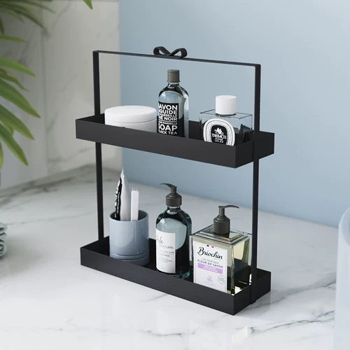 Настольная косметическая коробка для хранения, помада, духи