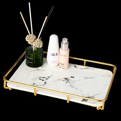 Настольная косметическая система хранения, духи для ухода за кожей, коробка, легкий роскошный стиль