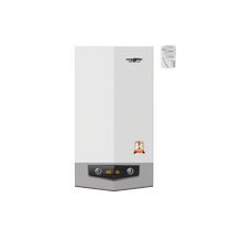 AO Smith gas wall-hung boiler exposed and concealed radiator domestic water heating floor heating terminal whole house heating system