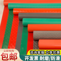 PVC non-slip mat Cattle tendon wear-resistant waterproof rubber plastic floor mat Workshop corridor corridor stairs large area full of shop