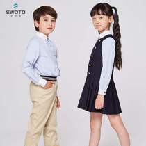 Factory customized school uniform Shenghuadun Taizhou Phoenix Primary School school uniform Student uniform spring and autumn and winter sets