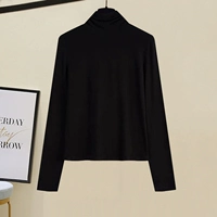 Черная нижняя рубашка